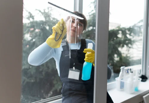 Nettoyage de vitres intérieures et extérieures à Chavannes-sur-Reyssouze